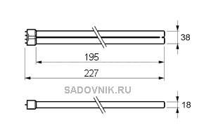 Запасная ультрафиолетовая лампа для Sicce Ninpheo 25, артикул NF25-uv